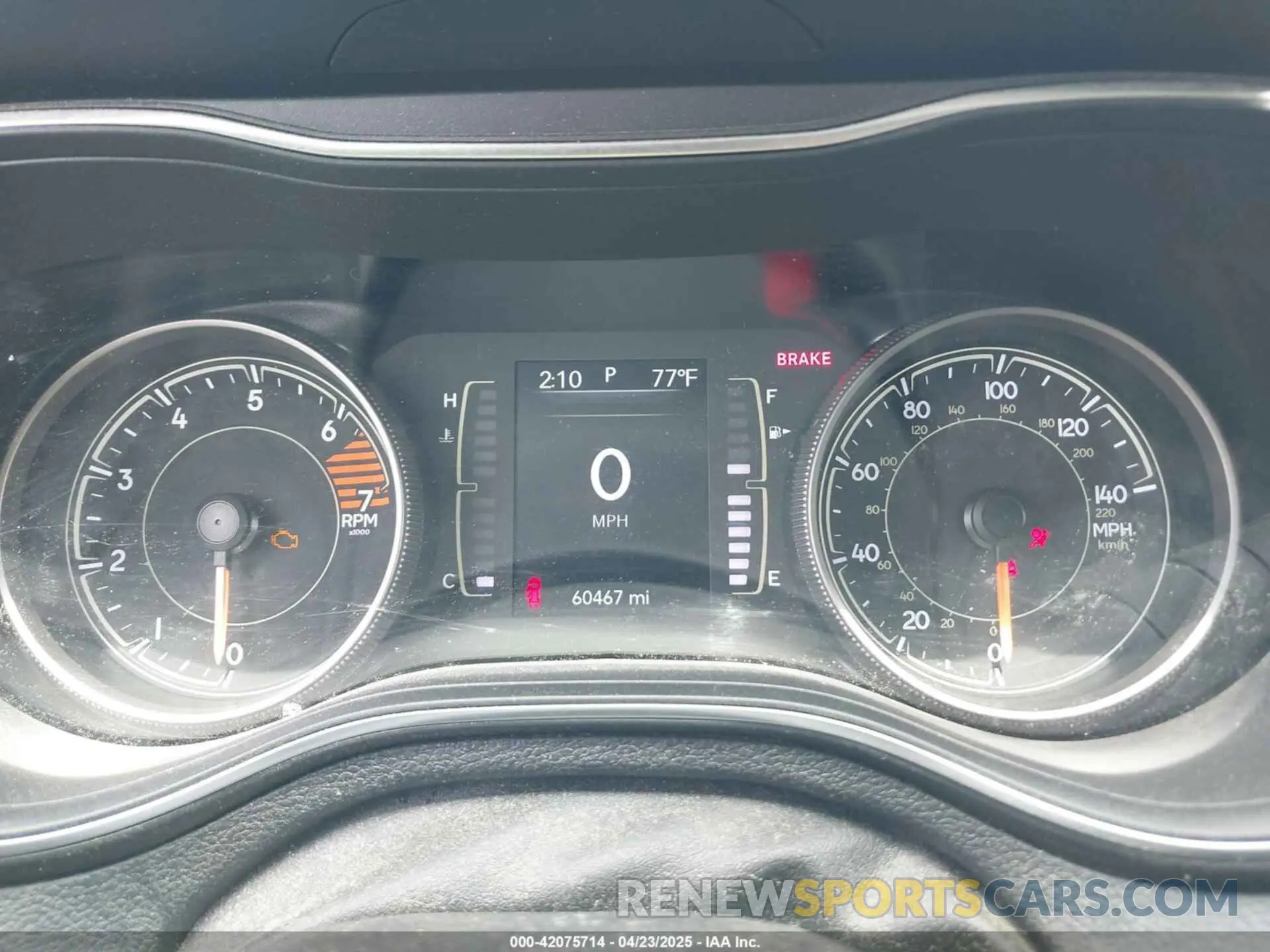7 Photograph of a damaged car 1C4PJMCB2KD489920 JEEP CHEROKEE 2019