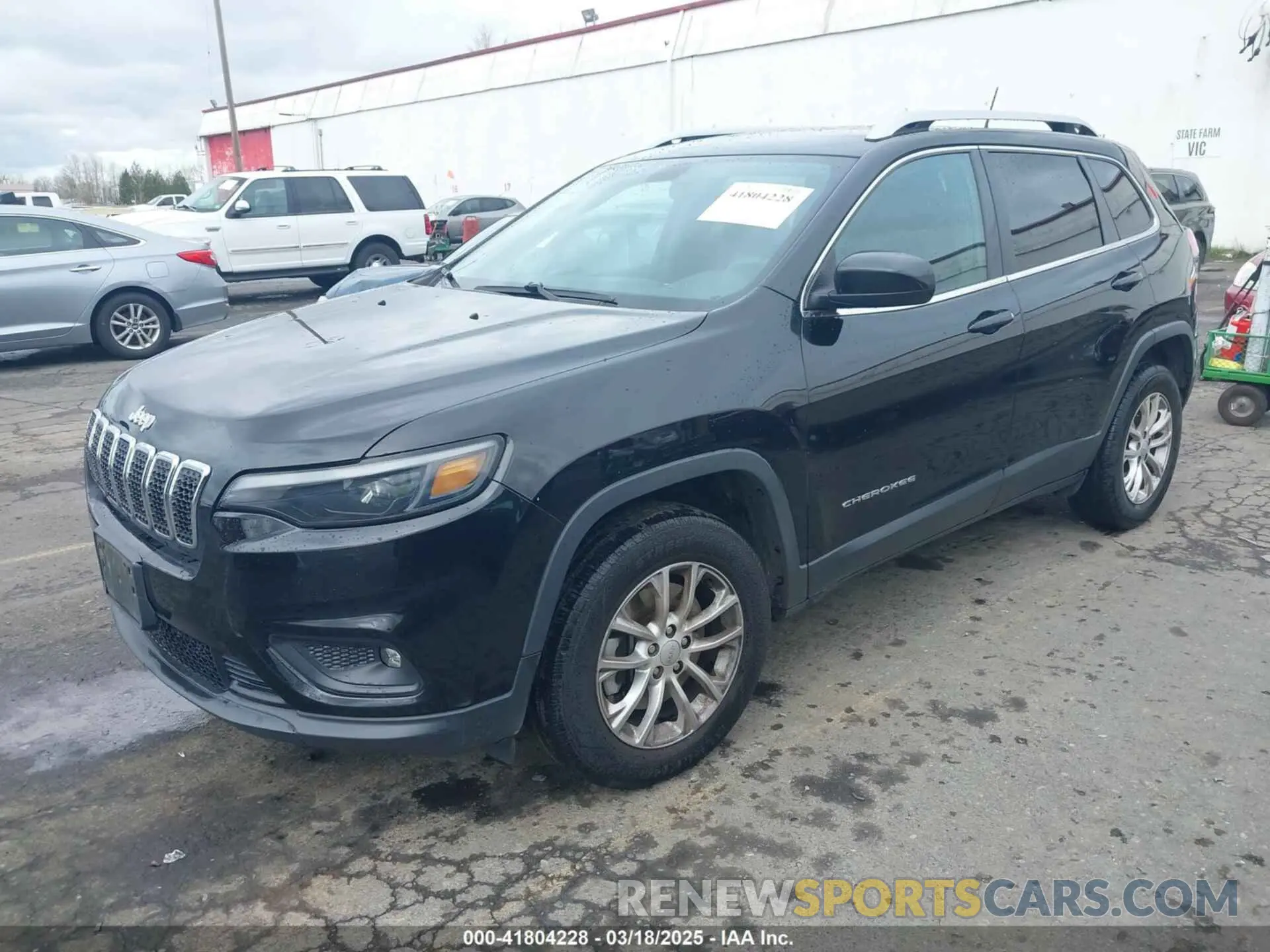 2 Photograph of a damaged car 1C4PJMCB3KD351478 JEEP CHEROKEE 2019