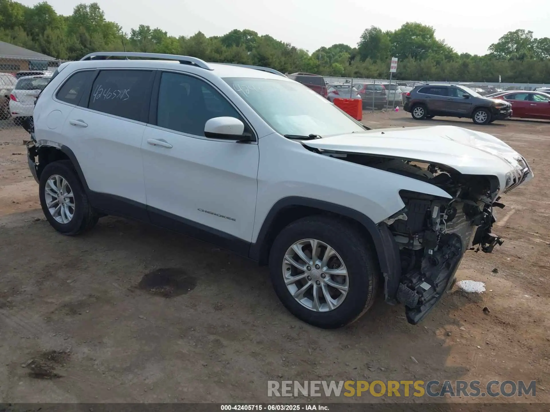 1 Photograph of a damaged car 1C4PJMCB5KD341728 JEEP CHEROKEE 2019