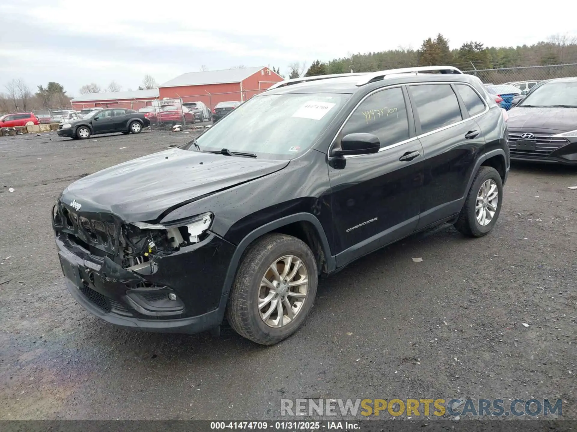 2 Photograph of a damaged car 1C4PJMCX7KD230450 JEEP CHEROKEE 2019