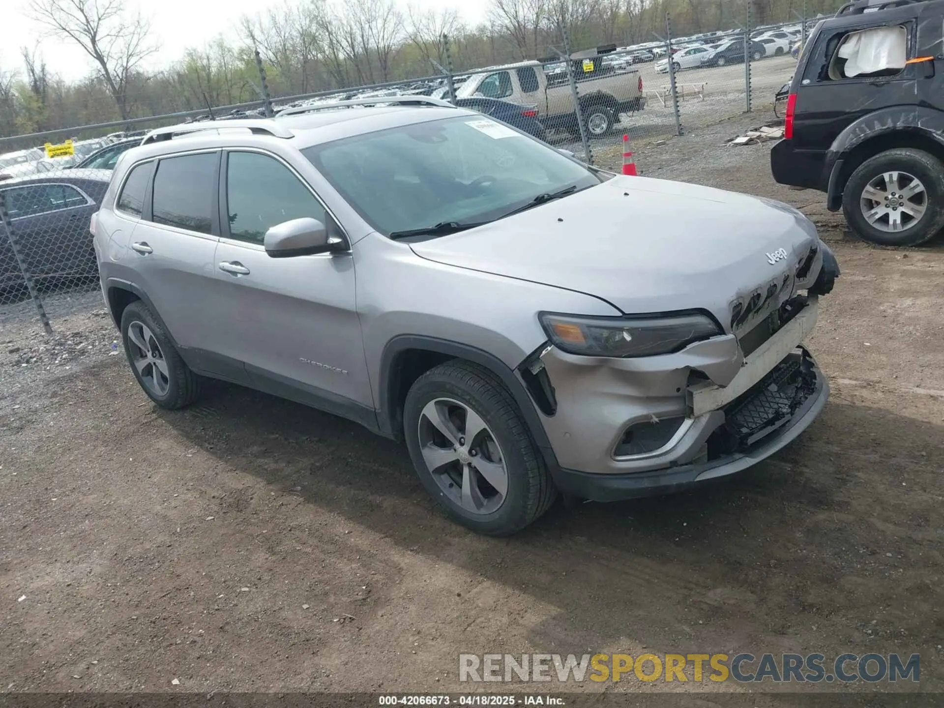1 Photograph of a damaged car 1C4PJMDN3KD178909 JEEP CHEROKEE 2019