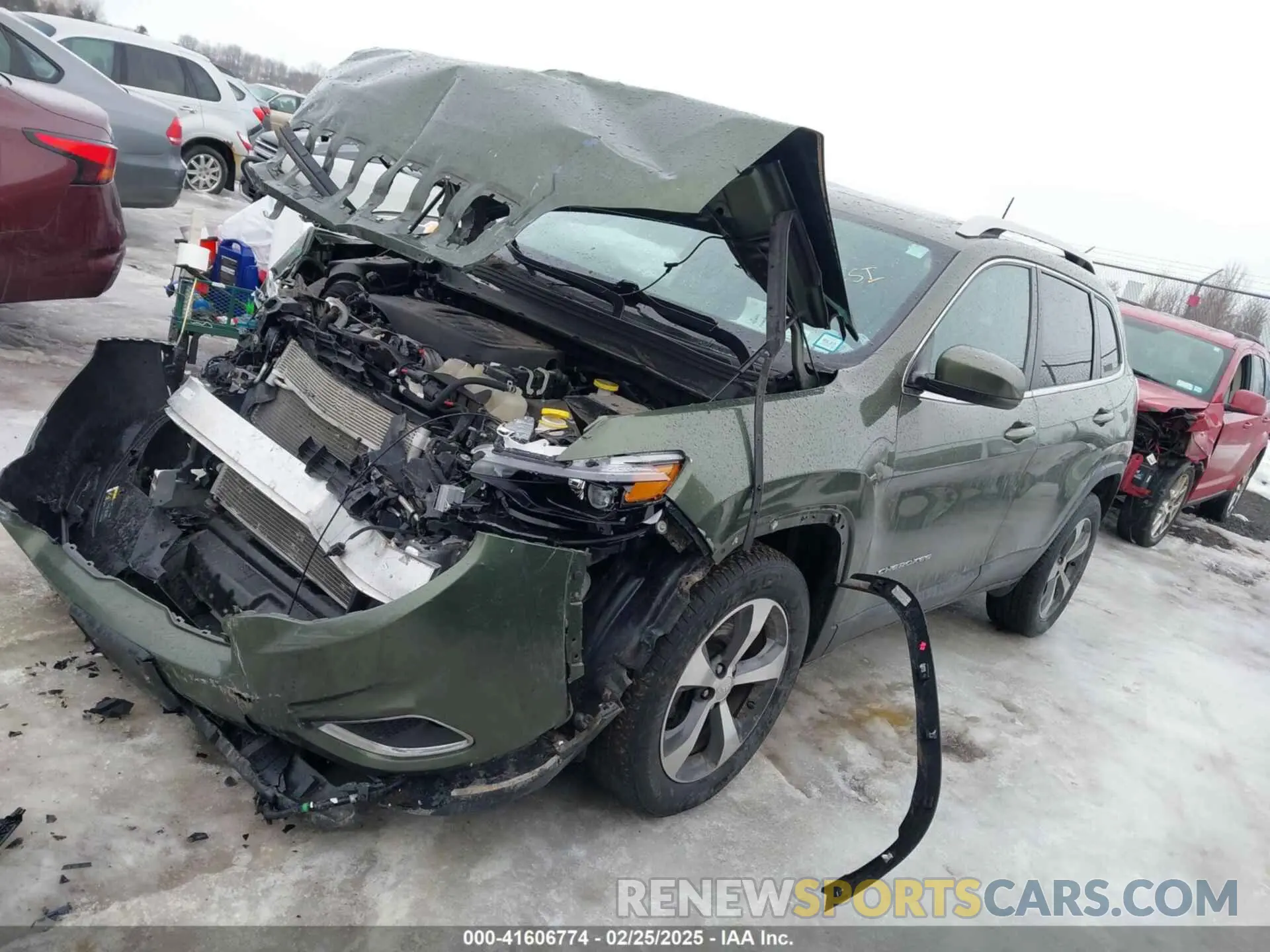 2 Photograph of a damaged car 1C4PJMDN3KD251678 JEEP CHEROKEE 2019