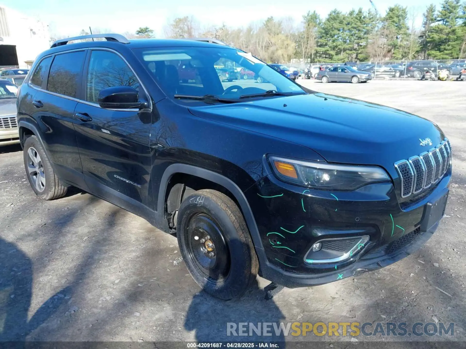 1 Photograph of a damaged car 1C4PJMDN4KD251950 JEEP CHEROKEE 2019