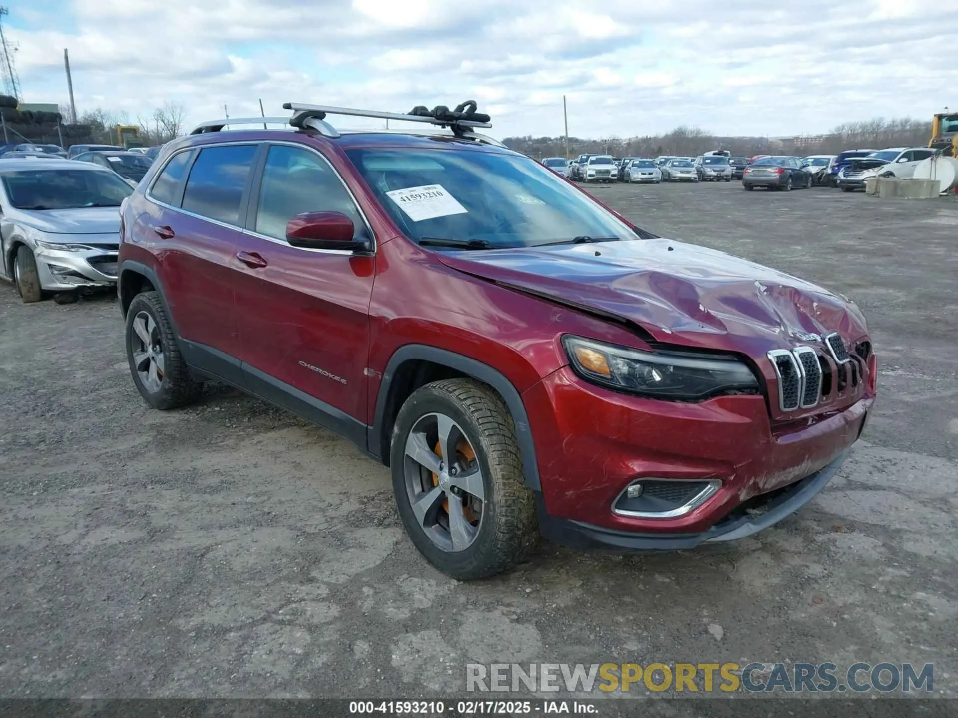 1 Photograph of a damaged car 1C4PJMDN6KD146908 JEEP CHEROKEE 2019