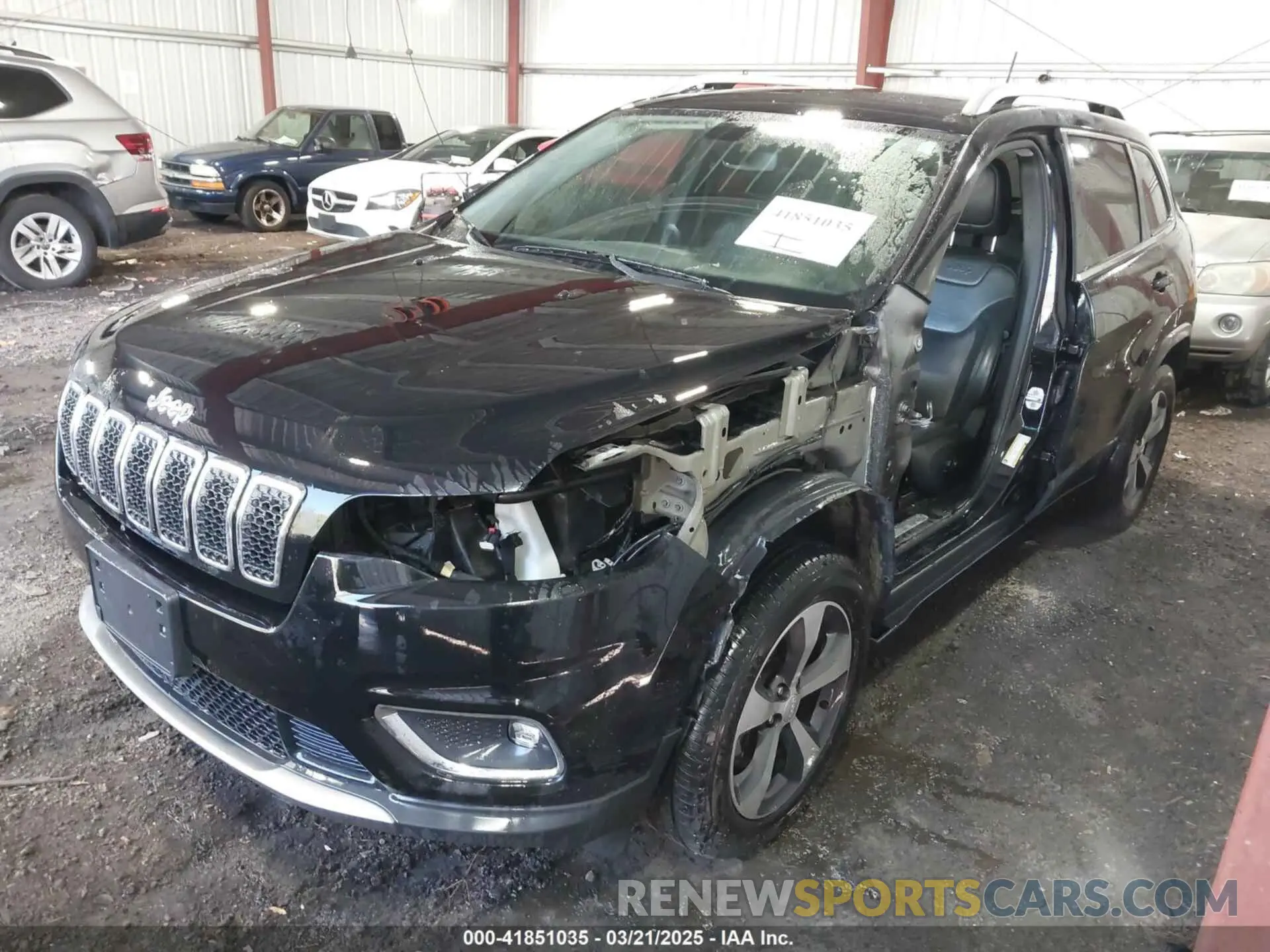 2 Photograph of a damaged car 1C4PJMDX0KD426602 JEEP CHEROKEE 2019