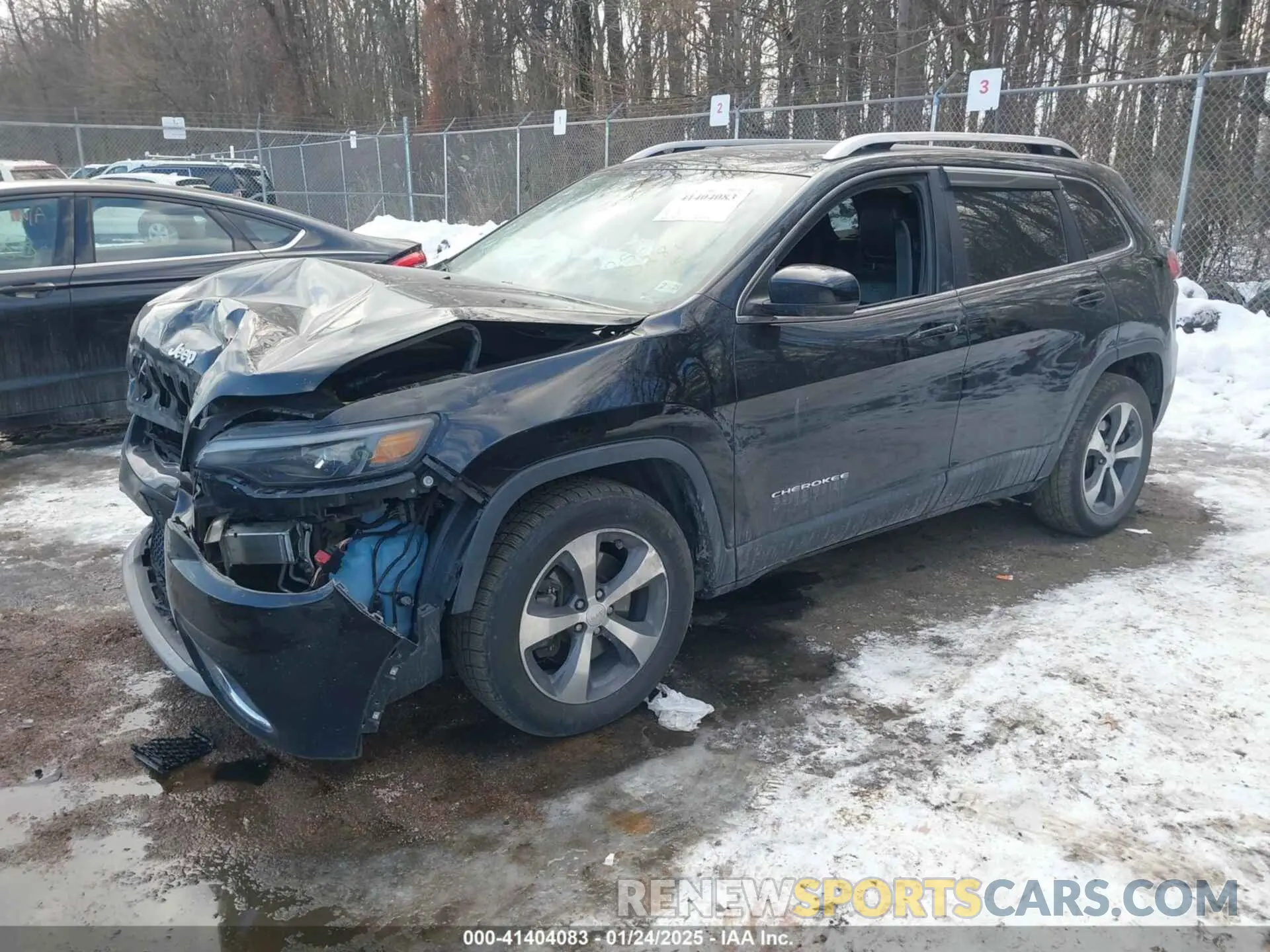 2 Photograph of a damaged car 1C4PJMDX4KD303952 JEEP CHEROKEE 2019