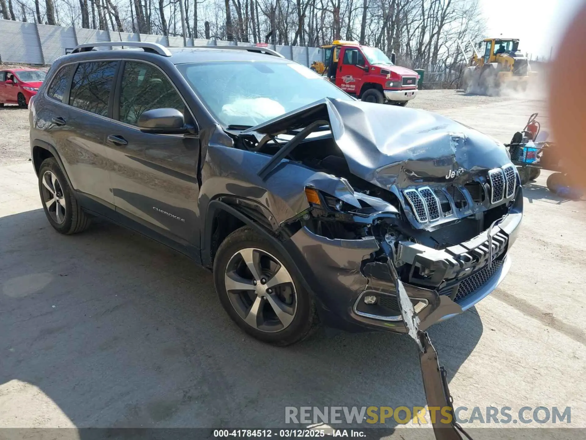 1 Photograph of a damaged car 1C4PJMDX6KD138423 JEEP CHEROKEE 2019