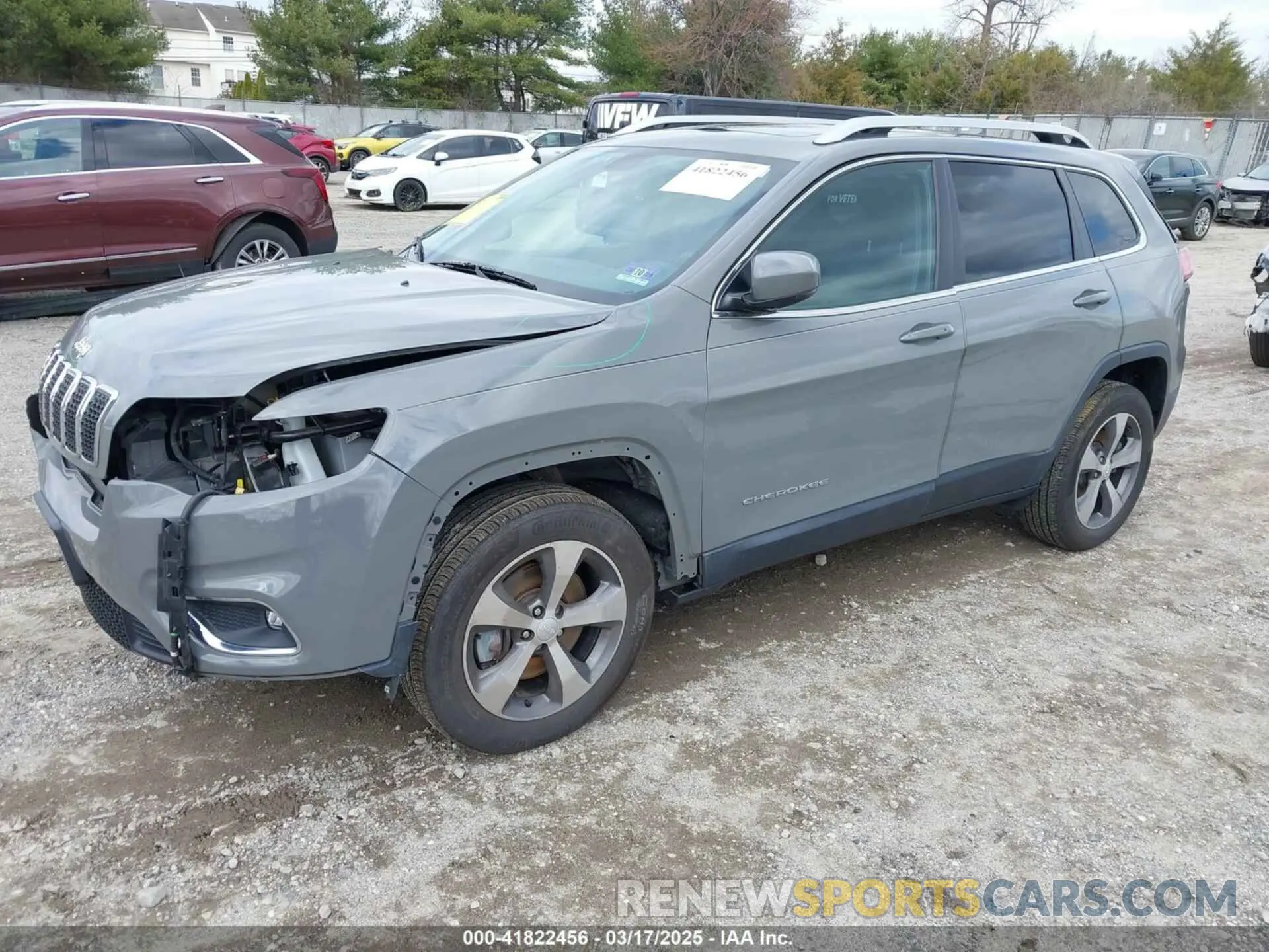 2 Photograph of a damaged car 1C4PJMDX7KD458933 JEEP CHEROKEE 2019