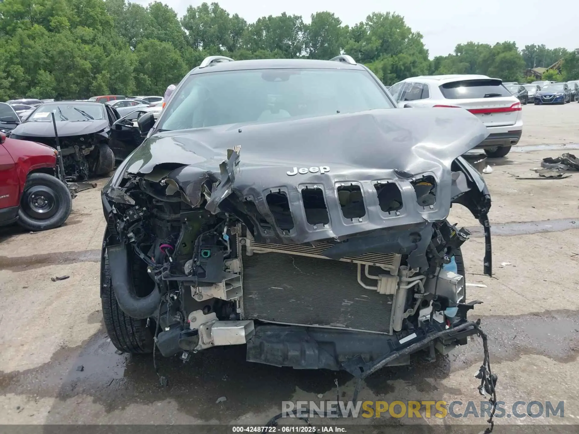 6 Photograph of a damaged car 1C4PJMDX8KD229354 JEEP CHEROKEE 2019