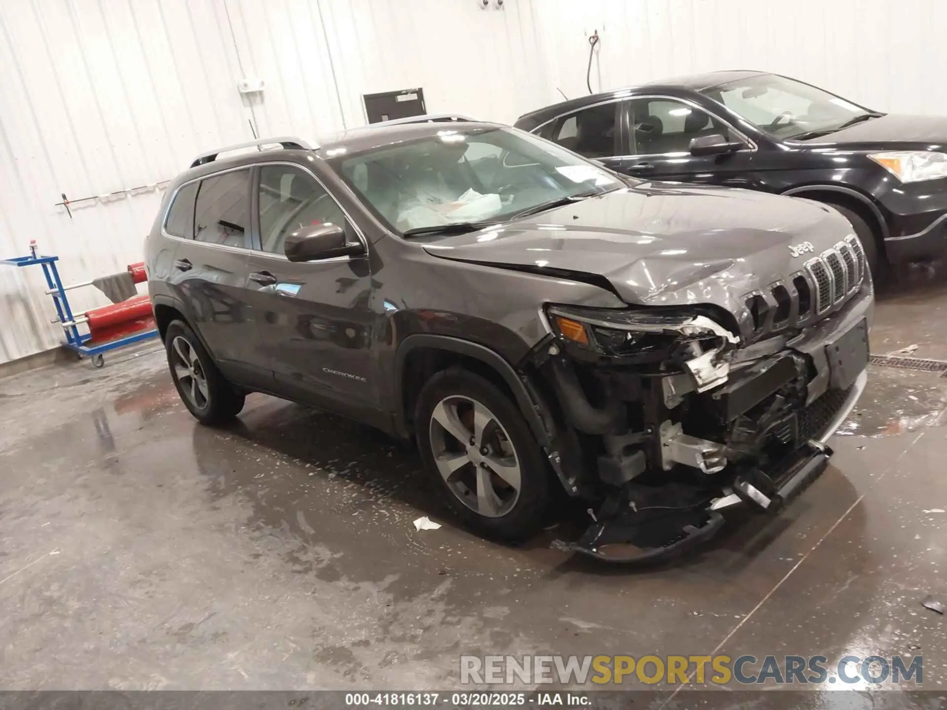 1 Photograph of a damaged car 1C4PJMDX9KD458707 JEEP CHEROKEE 2019