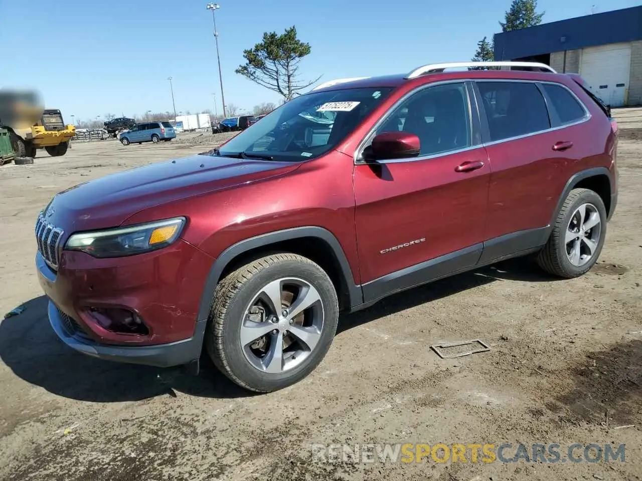 1 Photograph of a damaged car 1C4PJMDXXKD104243 JEEP CHEROKEE 2019