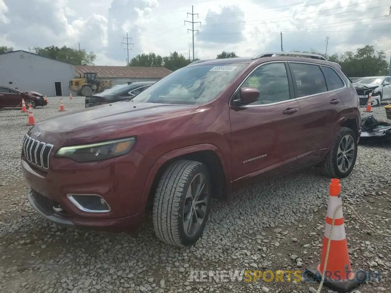1 Photograph of a damaged car 1C4PJMJX2KD115905 JEEP CHEROKEE 2019