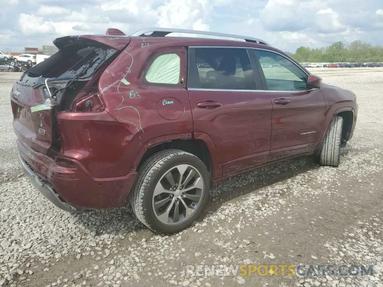 3 Photograph of a damaged car 1C4PJMJX2KD115905 JEEP CHEROKEE 2019