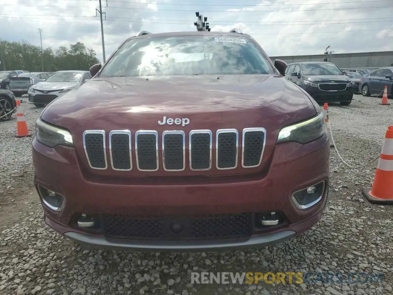 5 Photograph of a damaged car 1C4PJMJX2KD115905 JEEP CHEROKEE 2019