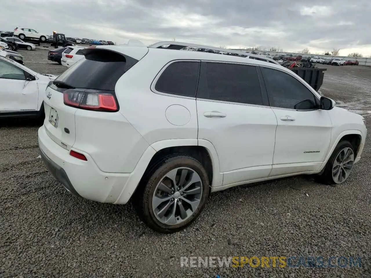 3 Photograph of a damaged car 1C4PJMJX7KD160984 JEEP CHEROKEE 2019