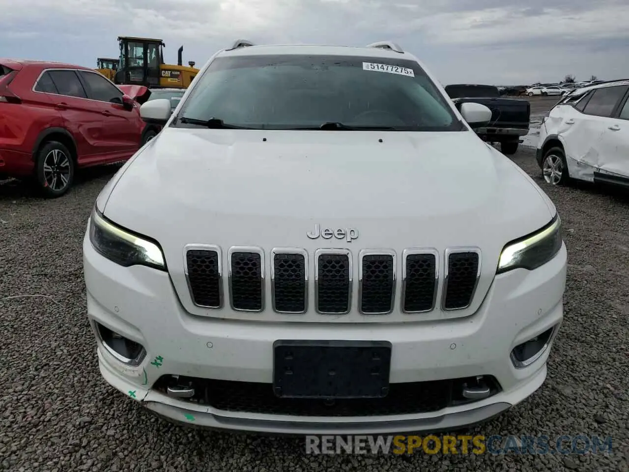 5 Photograph of a damaged car 1C4PJMJX7KD160984 JEEP CHEROKEE 2019