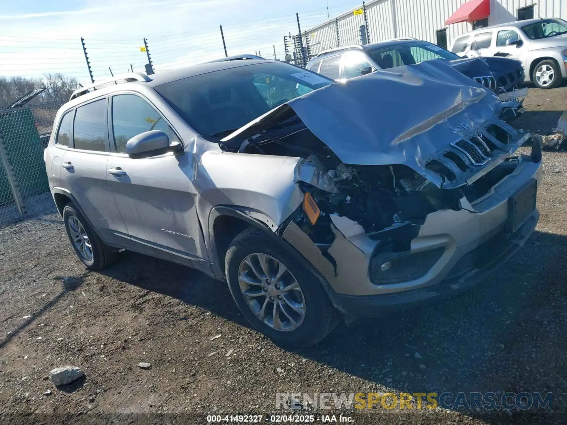 1 Photograph of a damaged car 1C4PJMLB1KD166927 JEEP CHEROKEE 2019