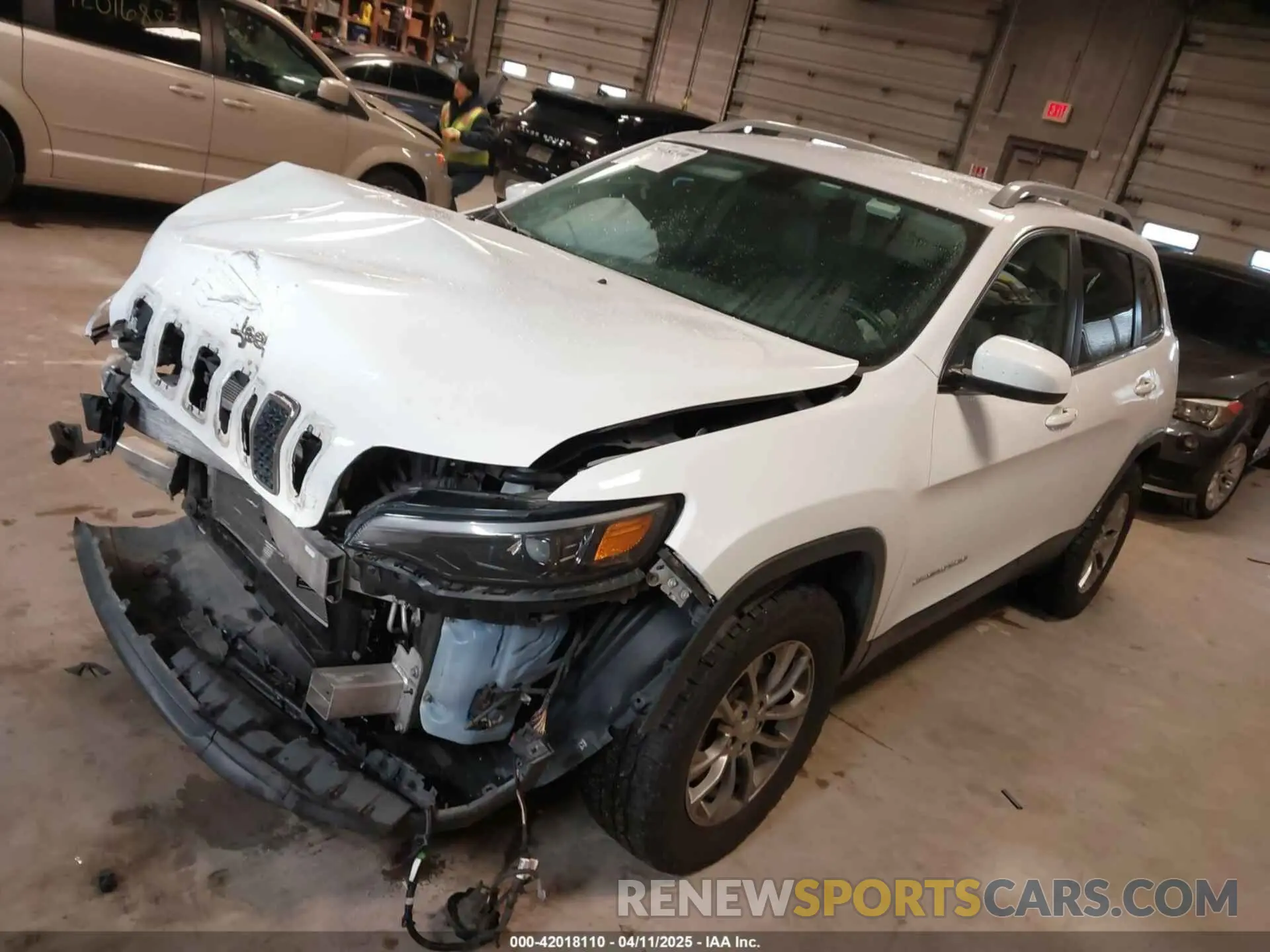 2 Photograph of a damaged car 1C4PJMLB1KD254697 JEEP CHEROKEE 2019
