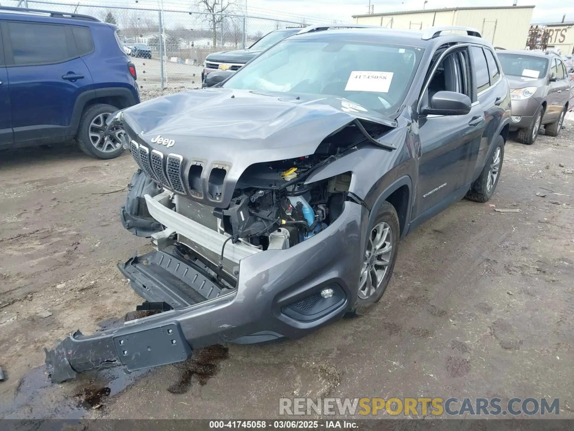 2 Photograph of a damaged car 1C4PJMLB2KD101505 JEEP CHEROKEE 2019