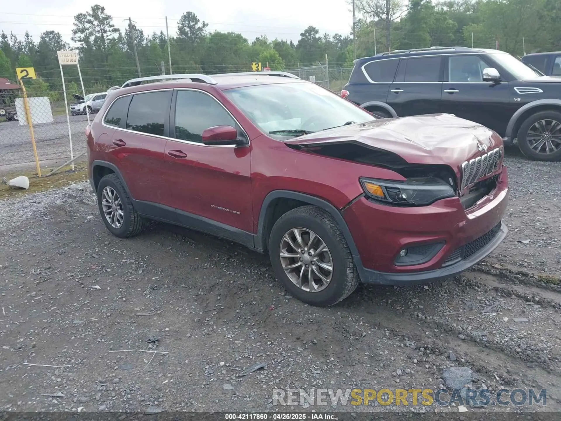 1 Photograph of a damaged car 1C4PJMLB3KD195412 JEEP CHEROKEE 2019