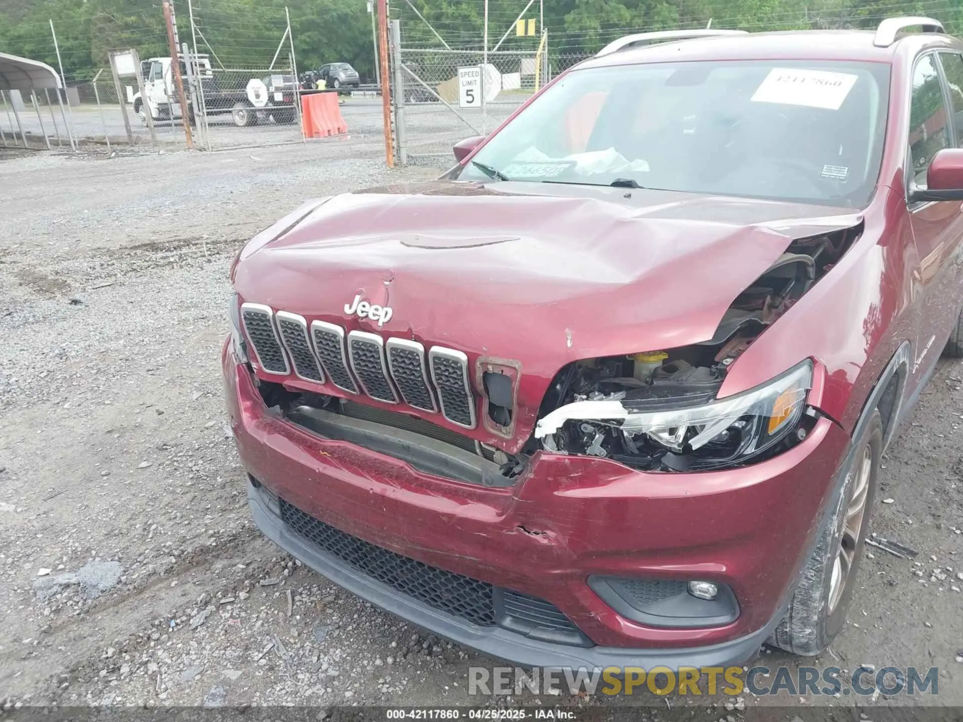 6 Photograph of a damaged car 1C4PJMLB3KD195412 JEEP CHEROKEE 2019