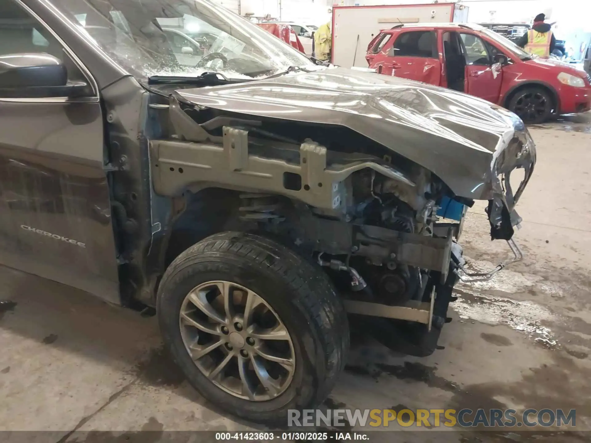 17 Photograph of a damaged car 1C4PJMLB4KD458362 JEEP CHEROKEE 2019