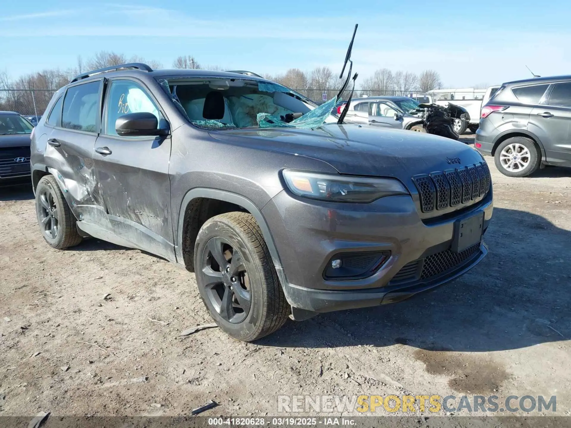 1 Photograph of a damaged car 1C4PJMLB5KD363244 JEEP CHEROKEE 2019