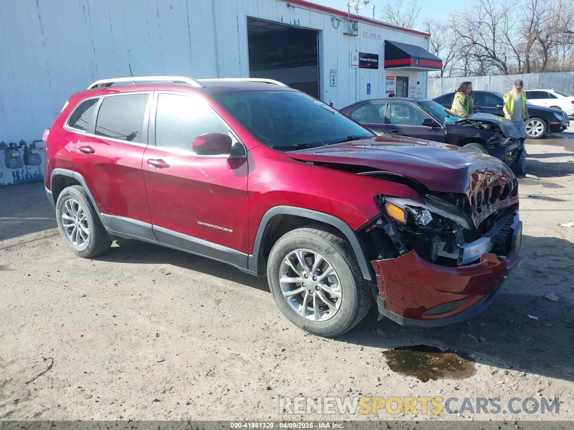 1 Photograph of a damaged car 1C4PJMLN0KD168128 JEEP CHEROKEE 2019