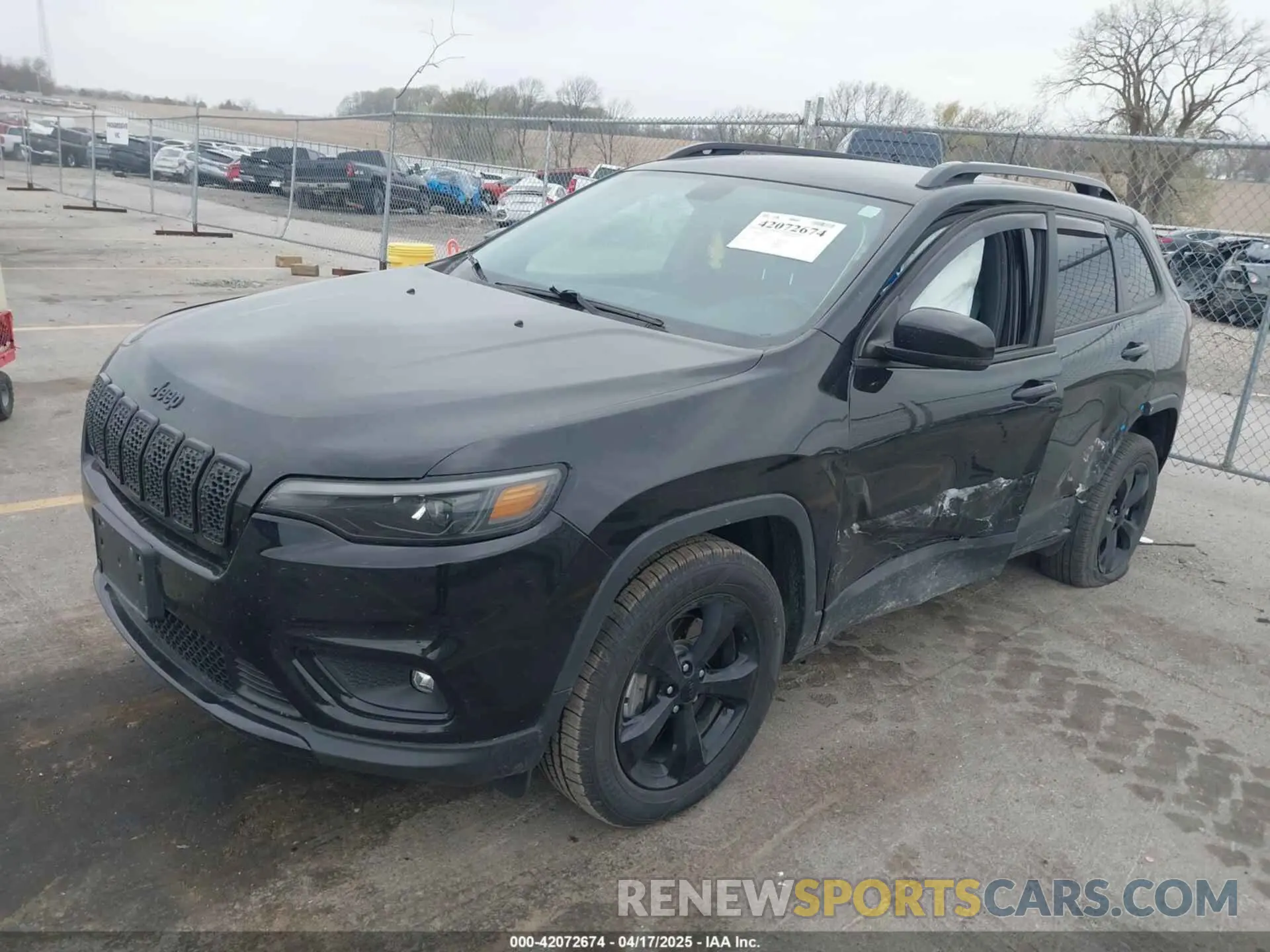 2 Photograph of a damaged car 1C4PJMLX8KD484071 JEEP CHEROKEE 2019