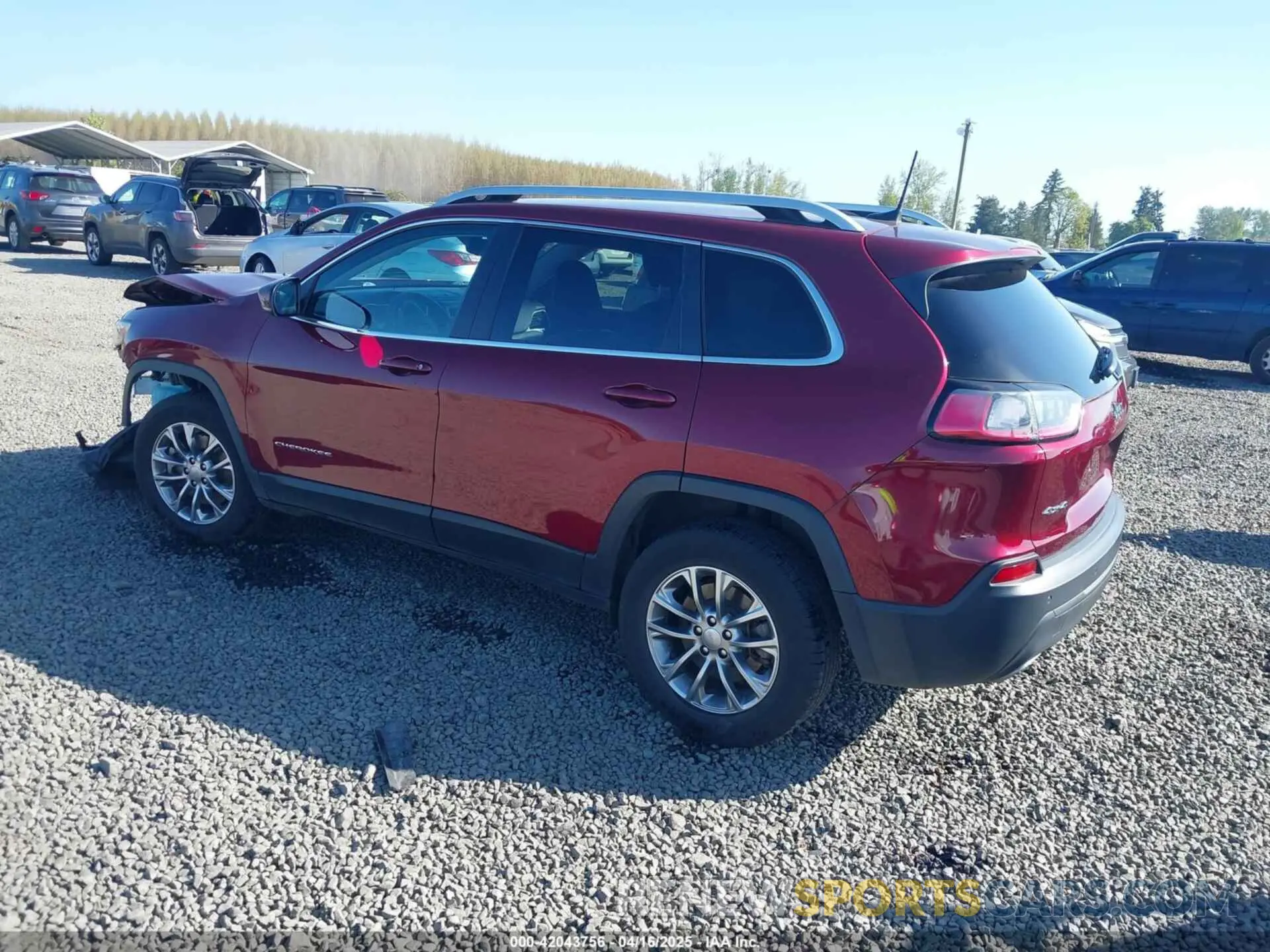 3 Photograph of a damaged car 1C4PJMLXXKD223718 JEEP CHEROKEE 2019