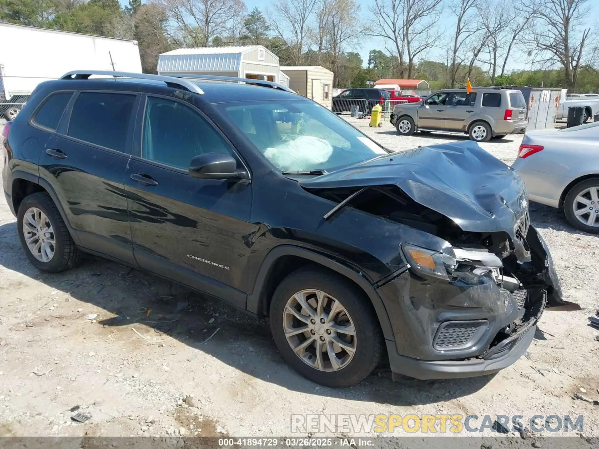 1 Photograph of a damaged car 1C4PJLCB2LD581248 JEEP CHEROKEE 2020