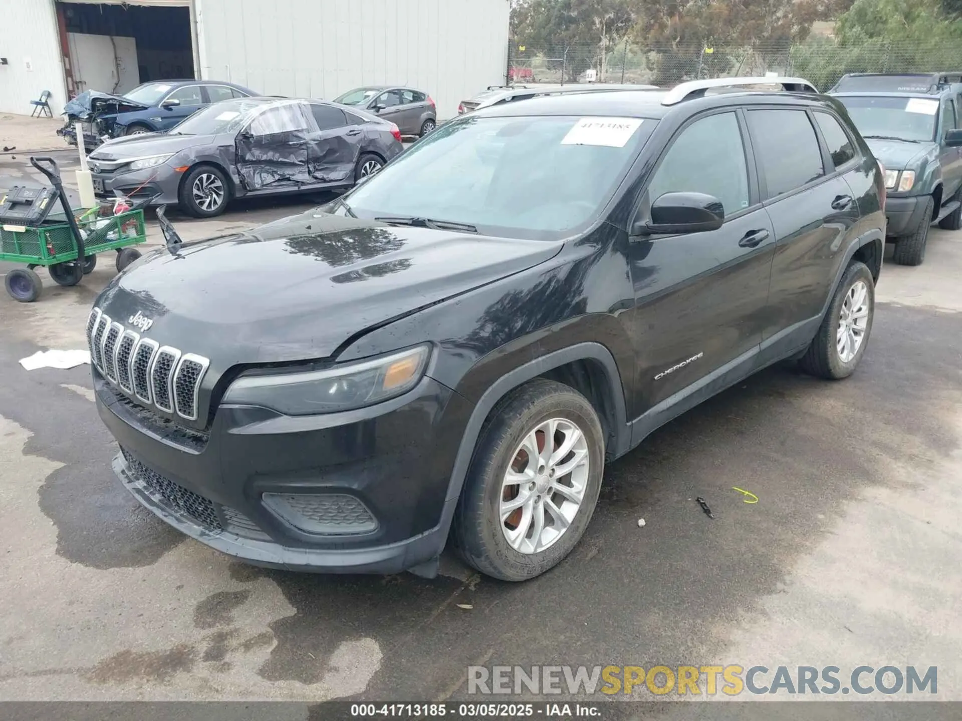 2 Photograph of a damaged car 1C4PJLCB8LD542454 JEEP CHEROKEE 2020