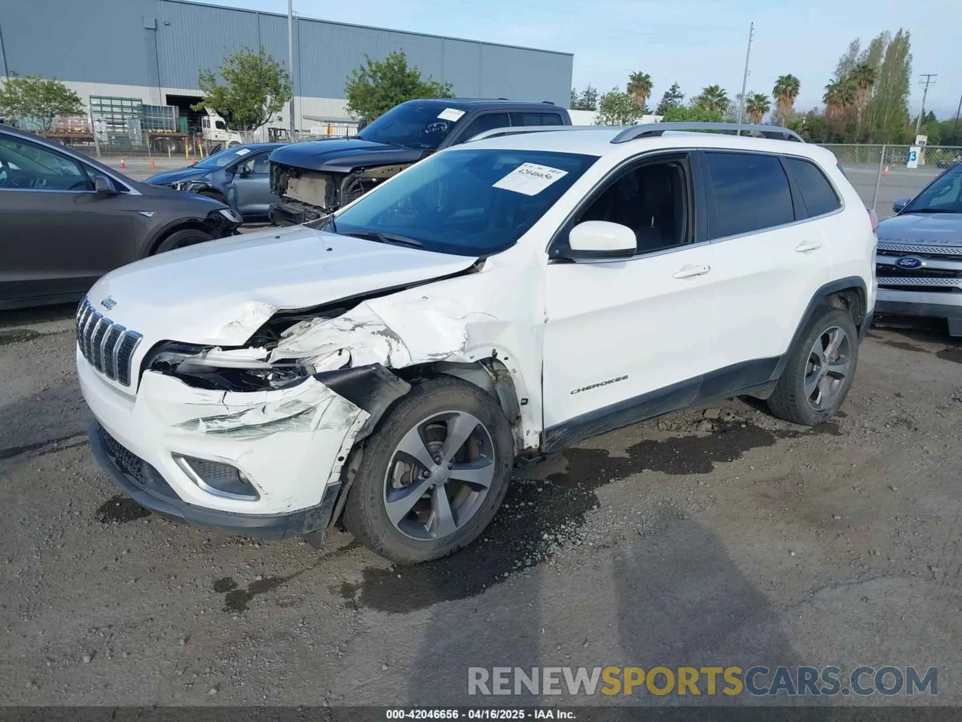 2 Photograph of a damaged car 1C4PJLDB5LD535248 JEEP CHEROKEE 2020