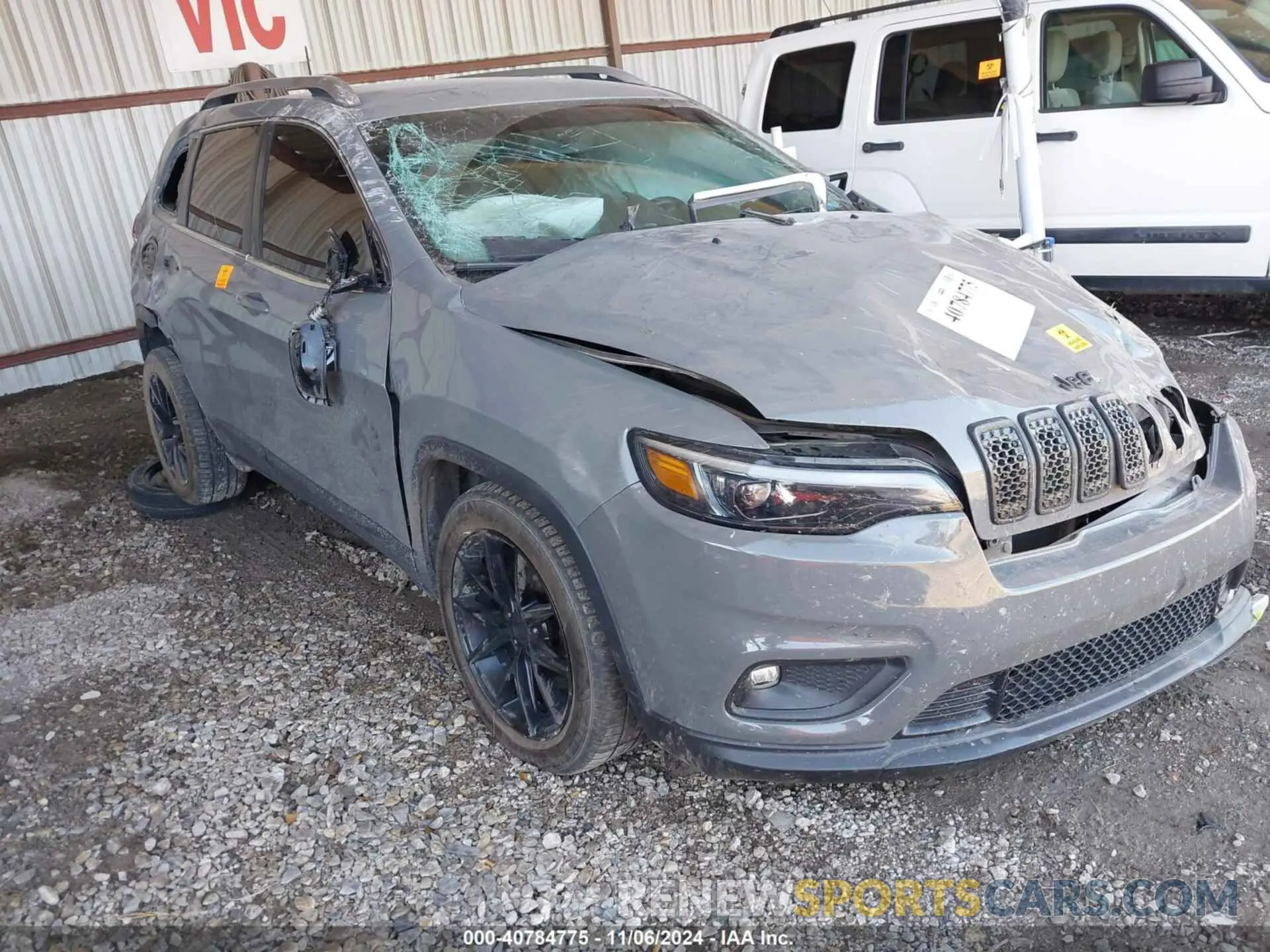 1 Photograph of a damaged car 1C4PJLLB1LD561220 JEEP CHEROKEE 2020