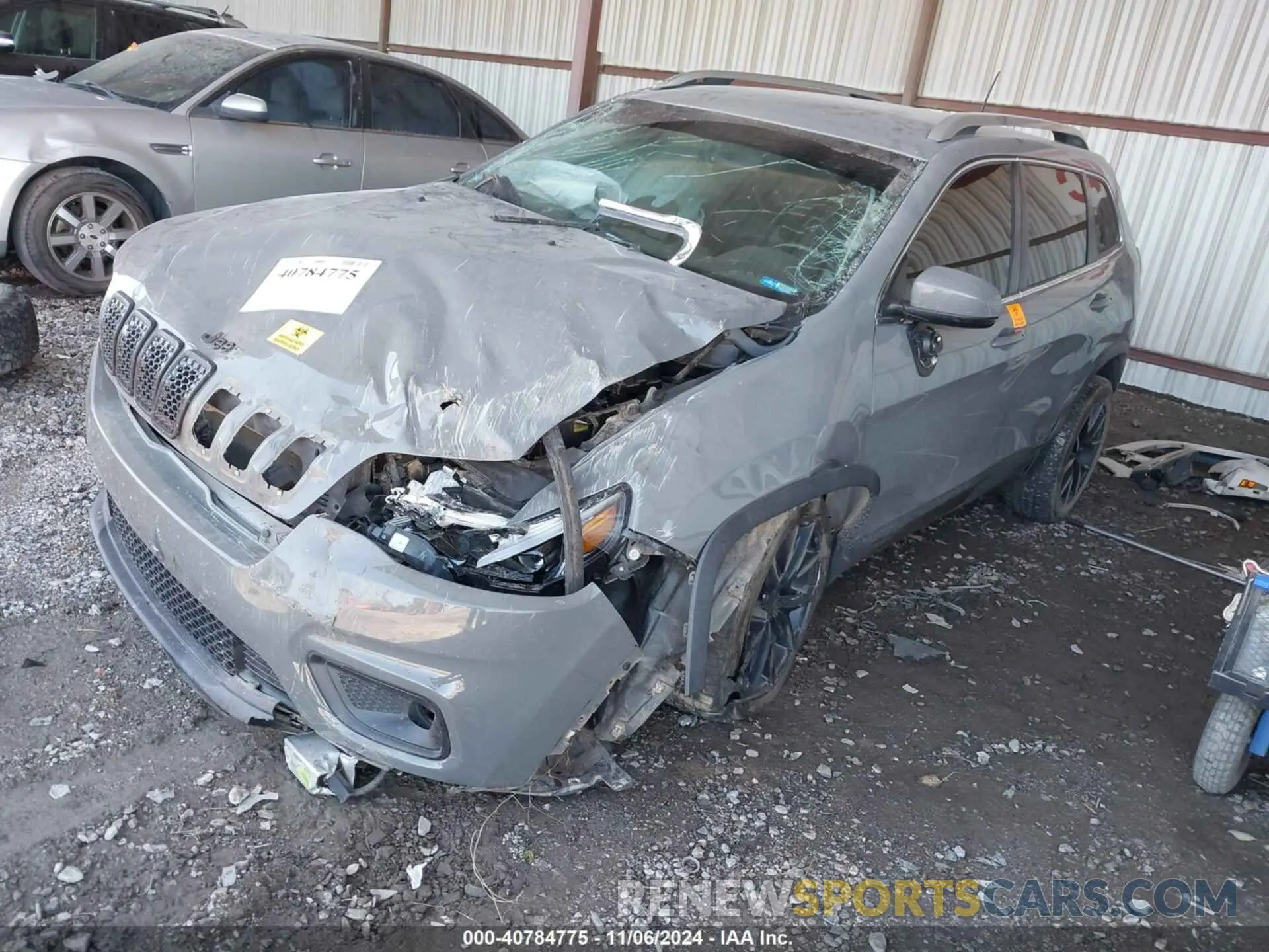 2 Photograph of a damaged car 1C4PJLLB1LD561220 JEEP CHEROKEE 2020