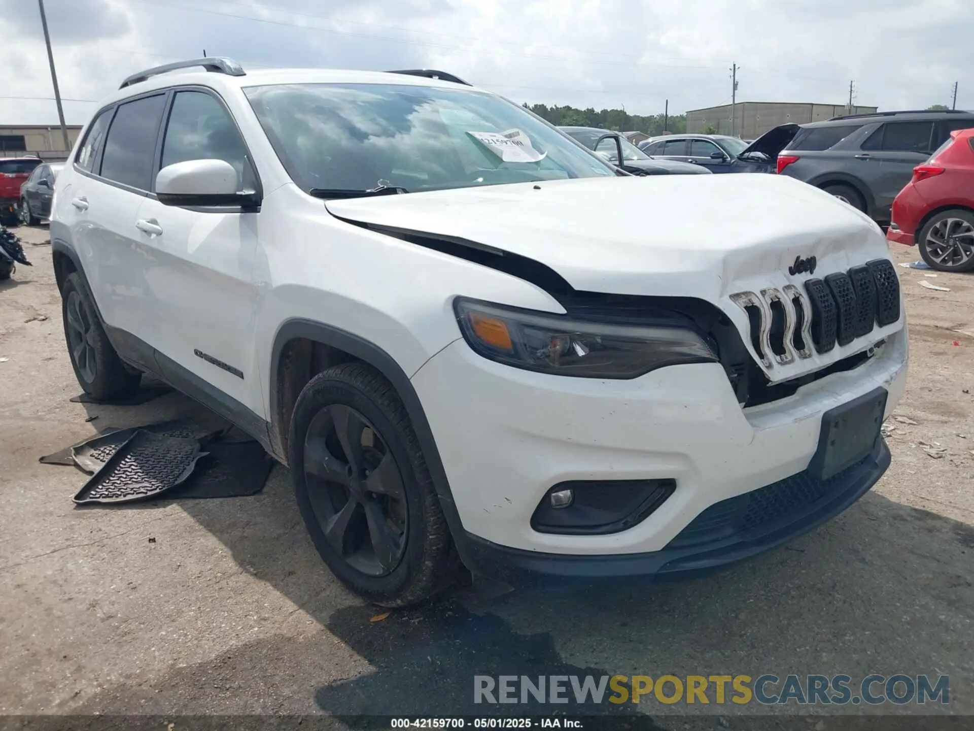 1 Photograph of a damaged car 1C4PJLLB3LD645443 JEEP CHEROKEE 2020