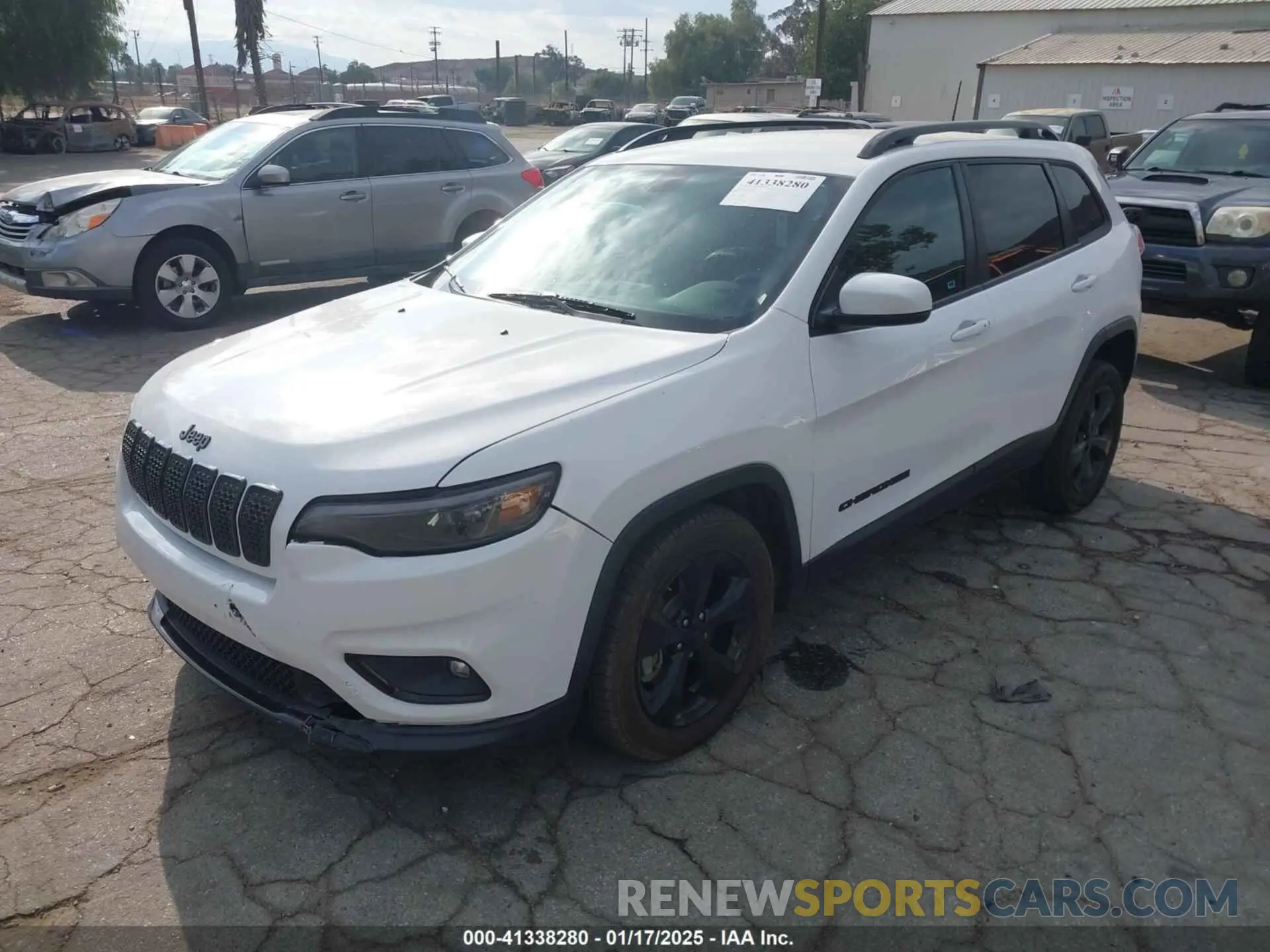 2 Photograph of a damaged car 1C4PJLLB4LD648609 JEEP CHEROKEE 2020