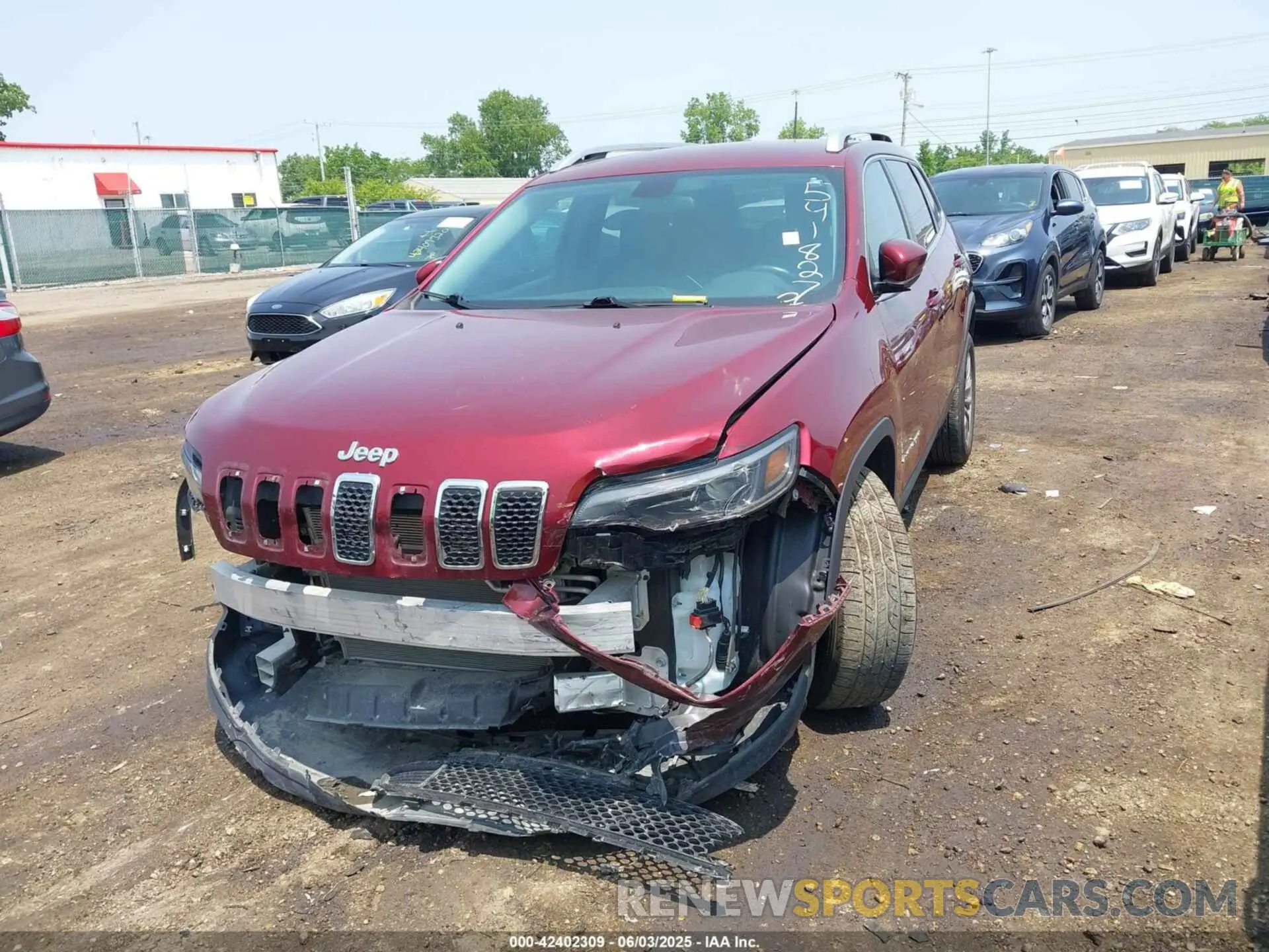 12 Photograph of a damaged car 1C4PJLLB5LD541827 JEEP CHEROKEE 2020