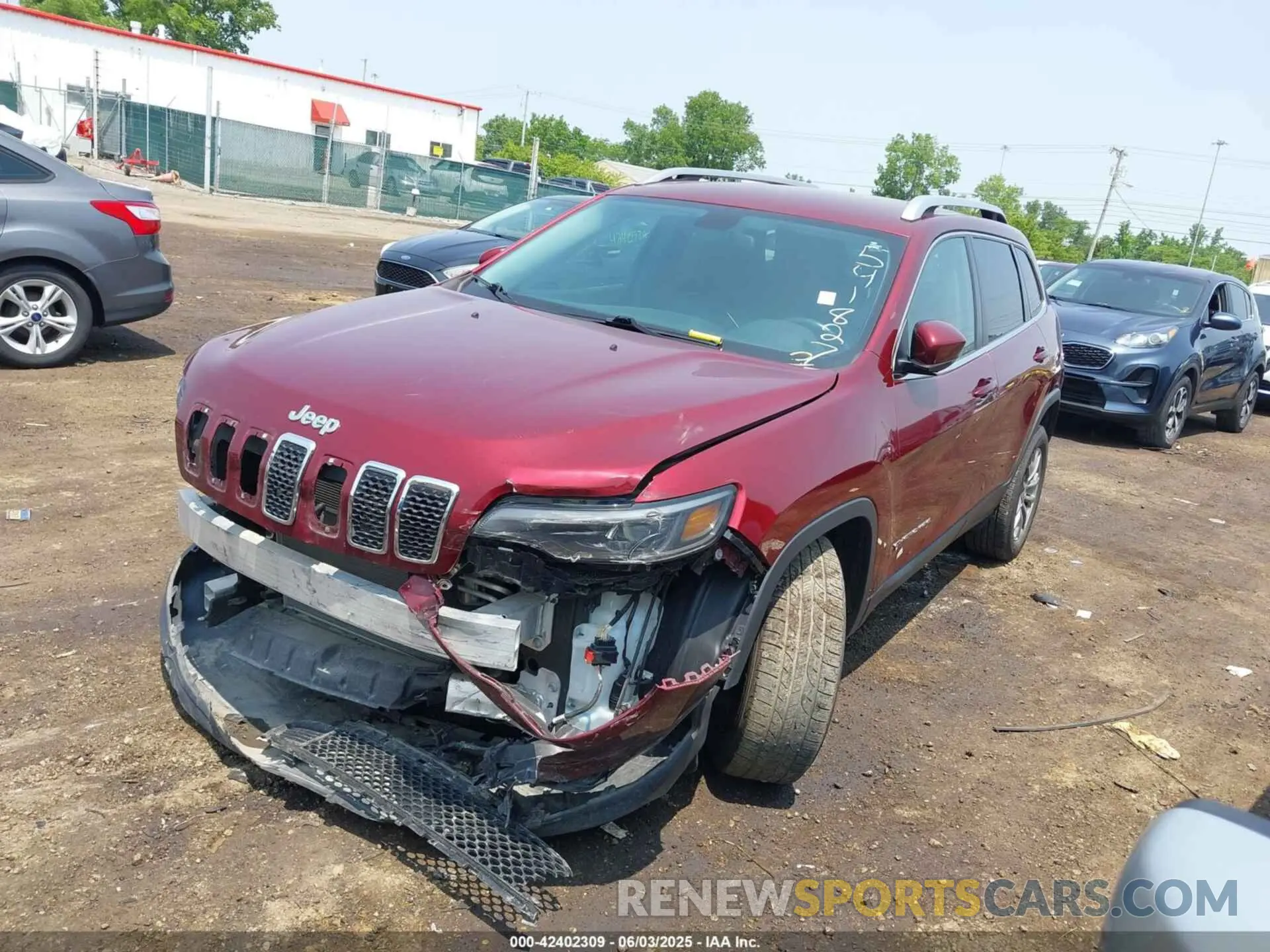 2 Photograph of a damaged car 1C4PJLLB5LD541827 JEEP CHEROKEE 2020