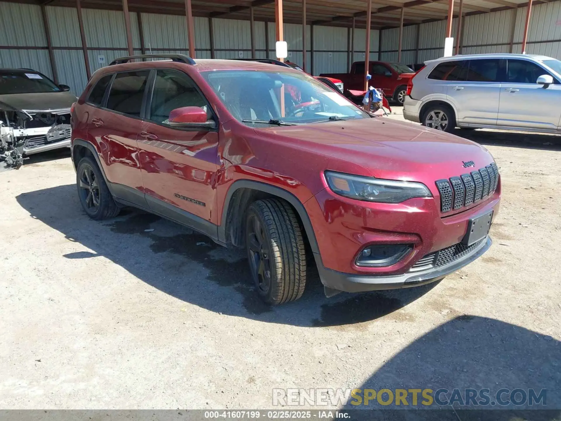 1 Photograph of a damaged car 1C4PJLLB7LD561240 JEEP CHEROKEE 2020