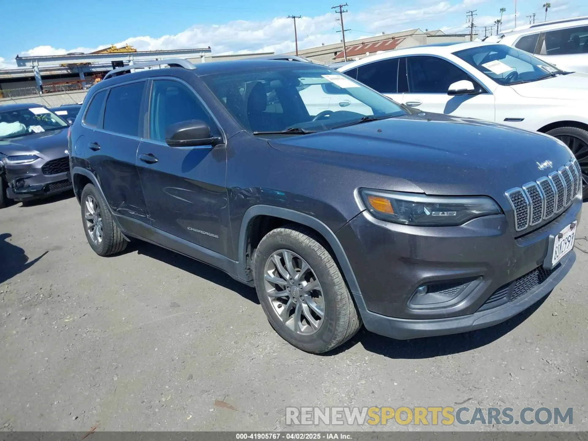 1 Photograph of a damaged car 1C4PJLLB9LD605920 JEEP CHEROKEE 2020