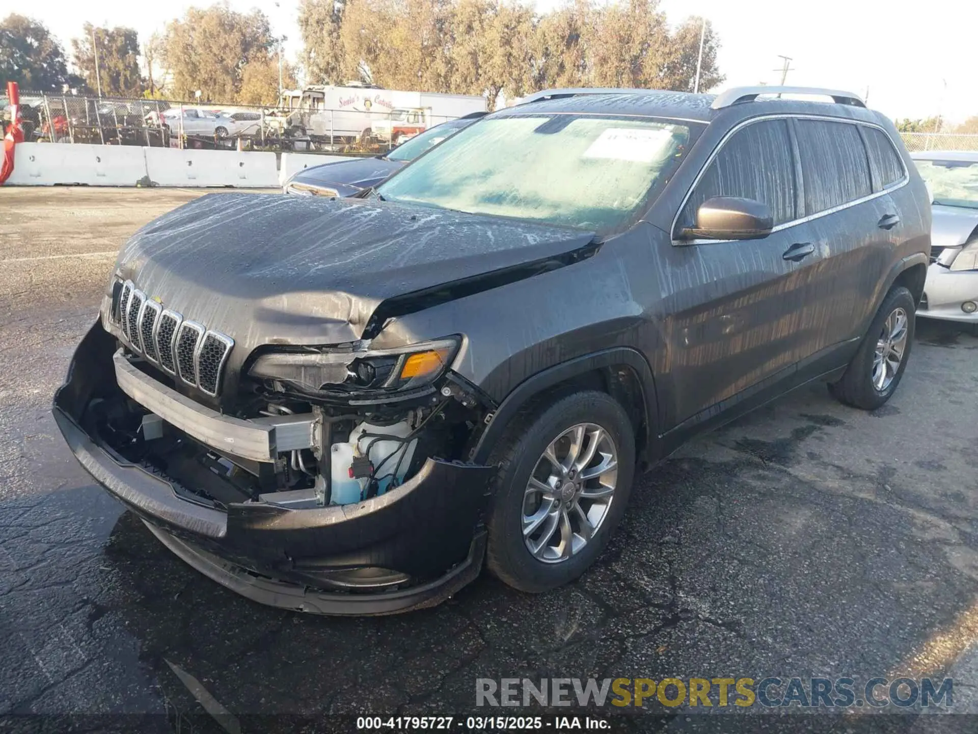 2 Photograph of a damaged car 1C4PJLLBXLD561393 JEEP CHEROKEE 2020