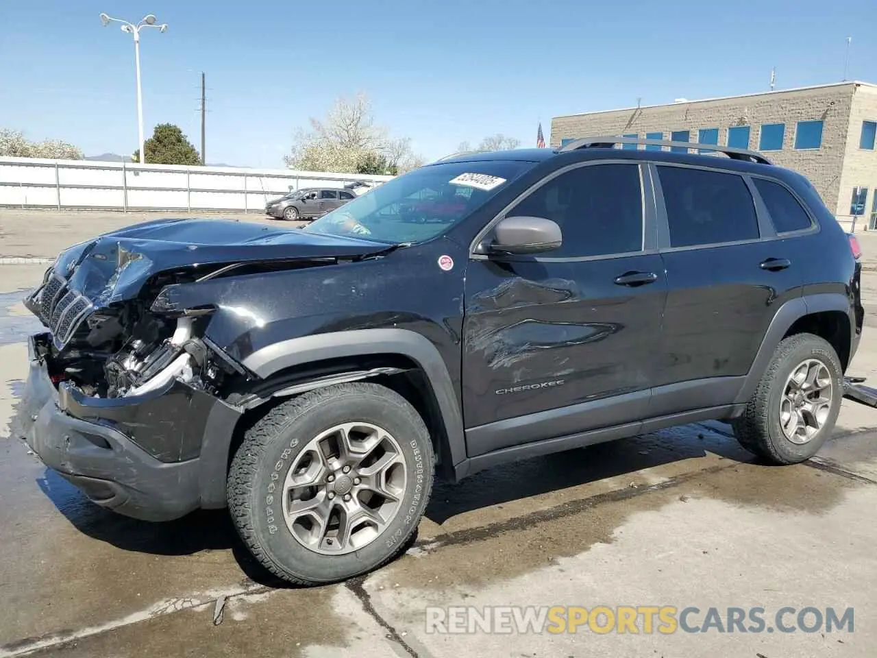 1 Photograph of a damaged car 1C4PJMBN8LD607854 JEEP CHEROKEE 2020