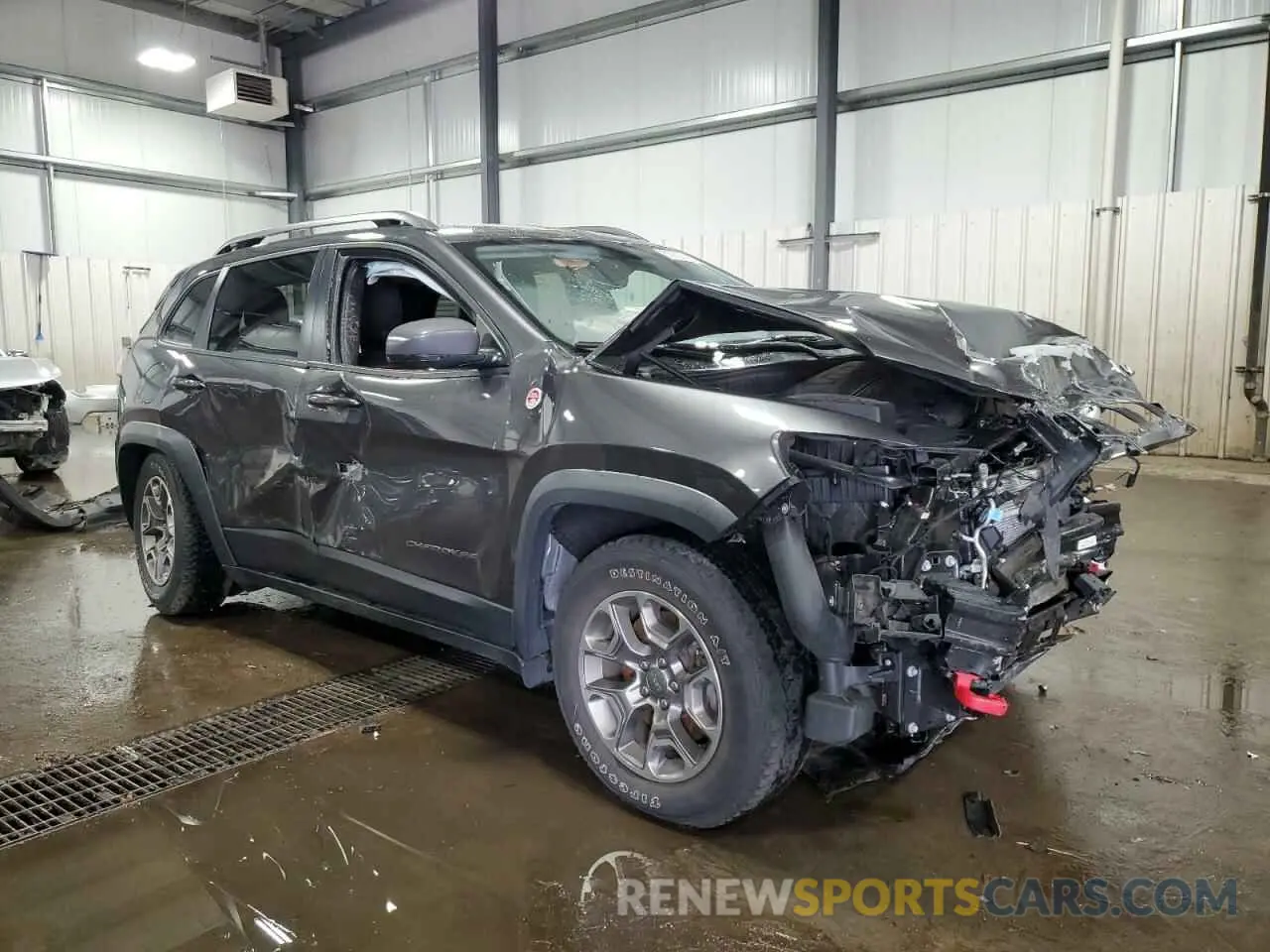 4 Photograph of a damaged car 1C4PJMBX0LD554522 JEEP CHEROKEE 2020