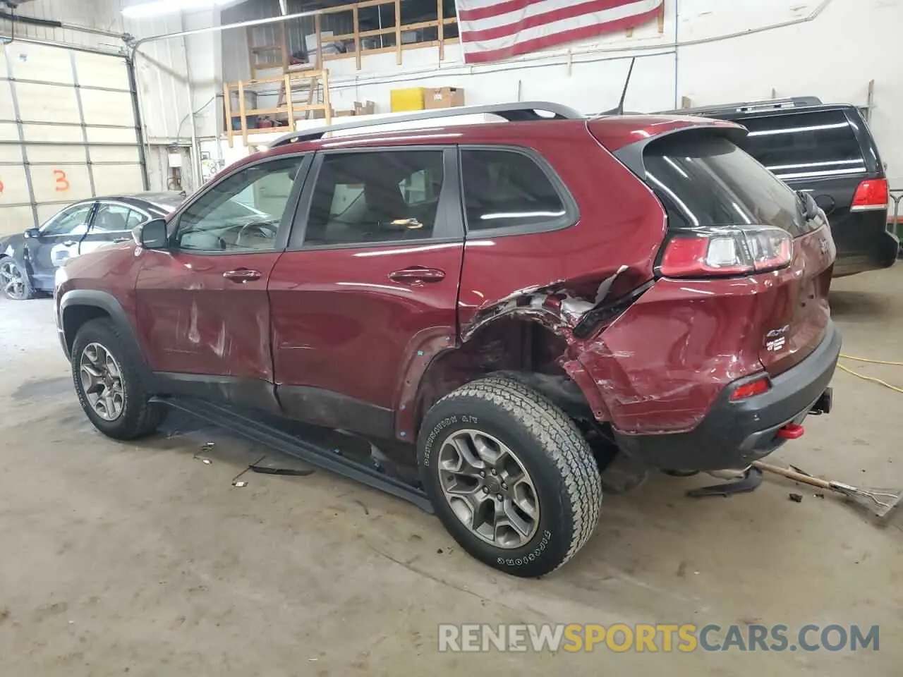 2 Photograph of a damaged car 1C4PJMBX2LD587988 JEEP CHEROKEE 2020