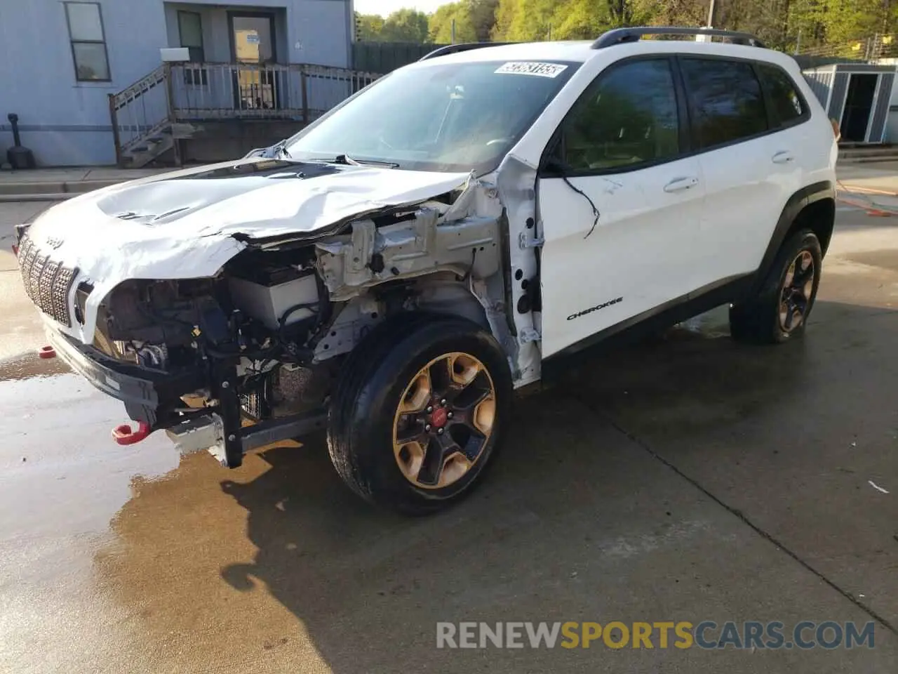 1 Photograph of a damaged car 1C4PJMBX2LD630645 JEEP CHEROKEE 2020