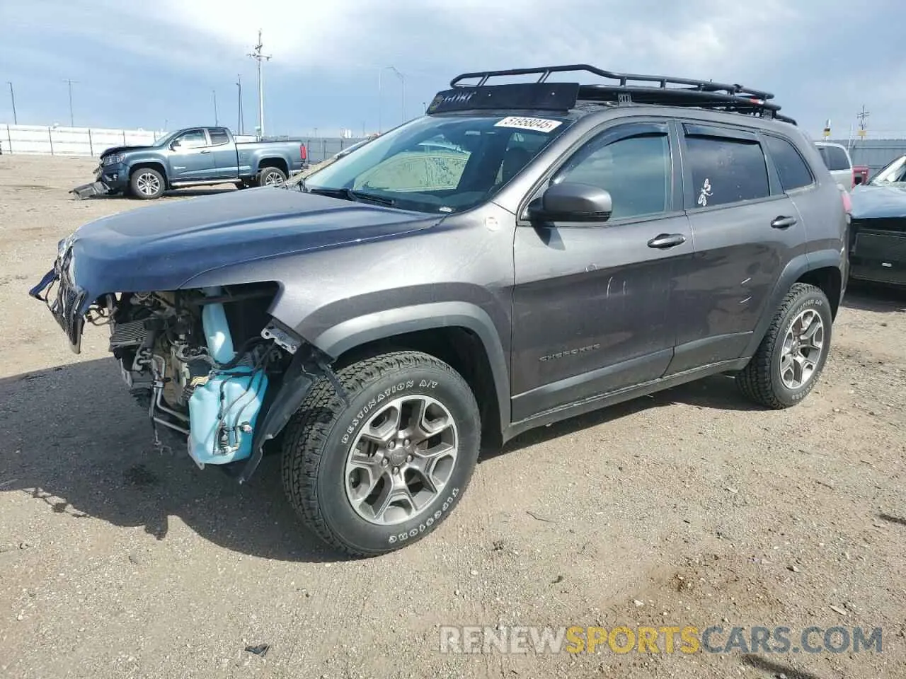 1 Photograph of a damaged car 1C4PJMBX2LD633173 JEEP CHEROKEE 2020
