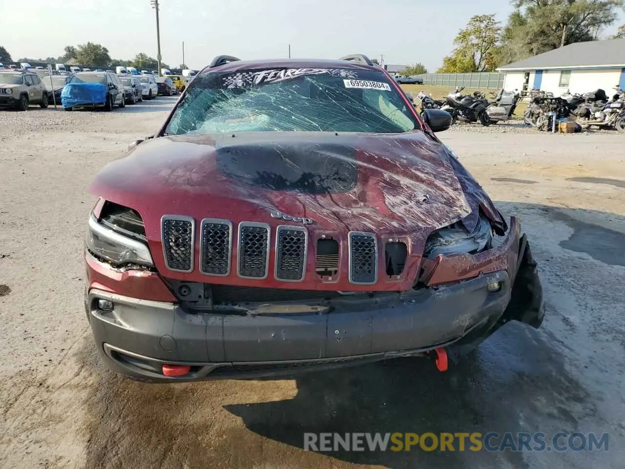 5 Photograph of a damaged car 1C4PJMBX3LD530778 JEEP CHEROKEE 2020