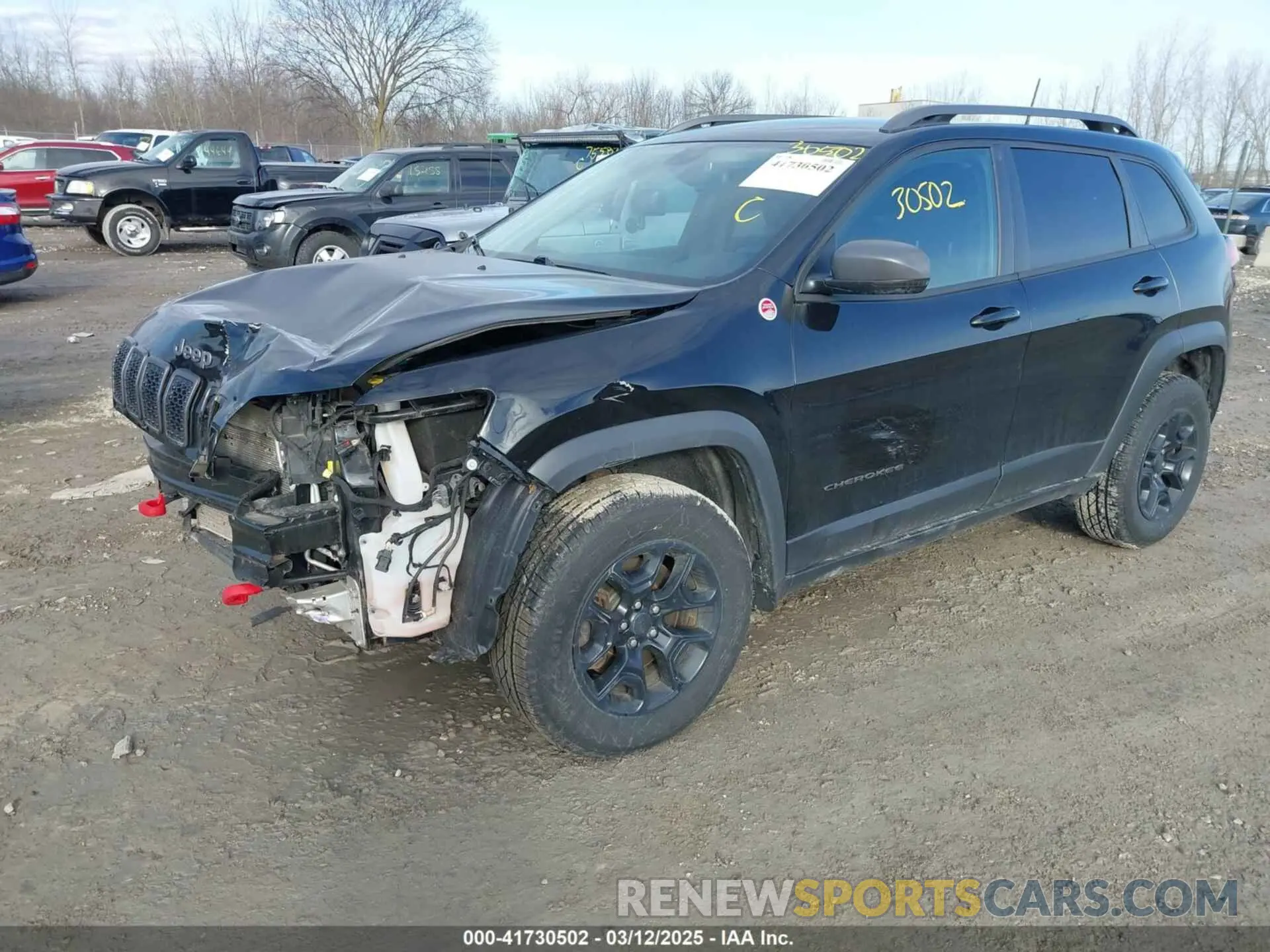 2 Photograph of a damaged car 1C4PJMBX5LD532516 JEEP CHEROKEE 2020