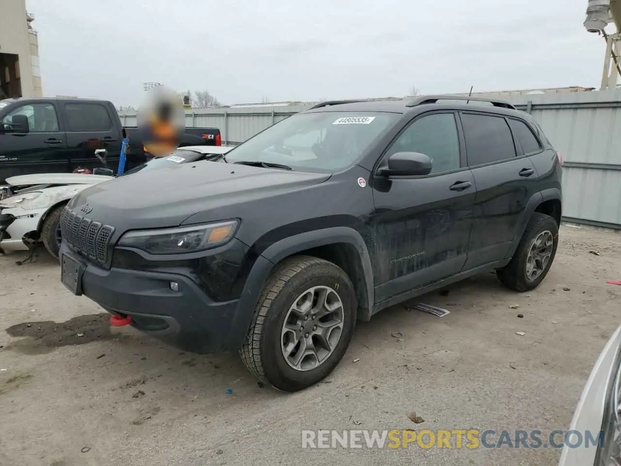 1 Photograph of a damaged car 1C4PJMBX5LD561997 JEEP CHEROKEE 2020